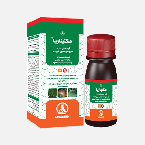 سم کنه کش آبا مکتین مکتیناریا در بسته بندی
